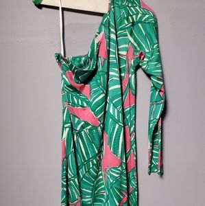 One shoulder Lilly Pulitzer dress